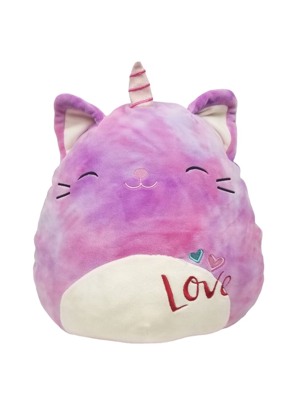 Squishmallow Carla Caticorn Cat Unicorn Kitty  12”  2021 Easter Edition Plush